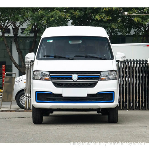 سيارة كهربائية جديدة SRM Jinbei Hiace EV 2021 حافلة الضوء القياسية مع 10 مقاعد 2.0L